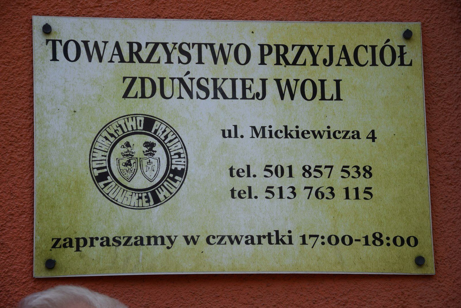 Wyjątkowy dzień dla Towarzystwa Przyjaciół Zduńskiej Woli