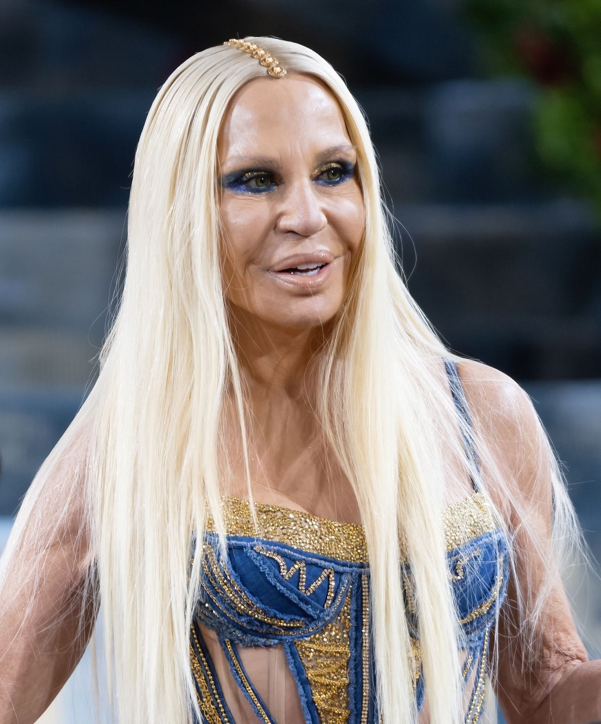 Donatella Versace w 2022 roku 