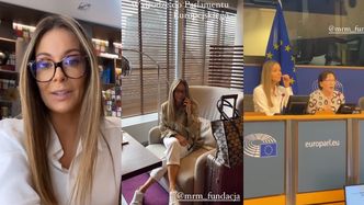 Małgorzata Rozenek PRZEMAWIA w Parlamencie Europejskim: "Znam lęk biorący się z tego, czy będę mogła mieć dzieci, czy nie" (ZDJĘCIA)