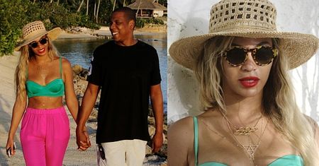 Beyonce znowu na wakacjach! (ZDJĘCIA + WIDEO)
