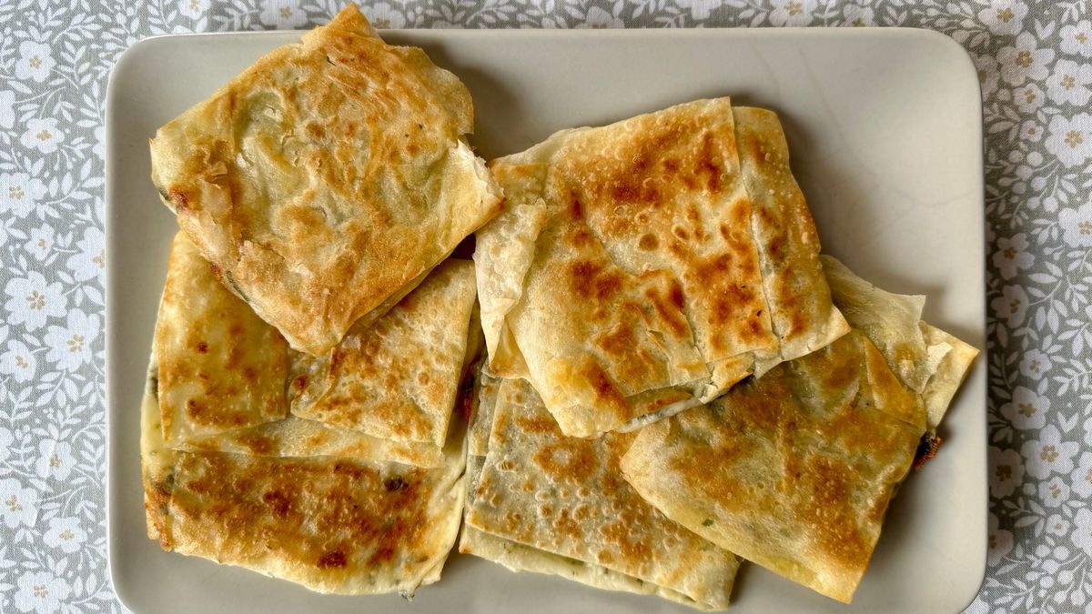 Gözleme to popularny turecki street food 