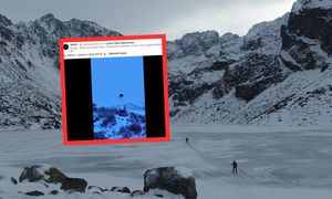 Niesie się wideo z Tatr. Turyści ostrzegają się wzajemnie. "Nie ryzykujcie"