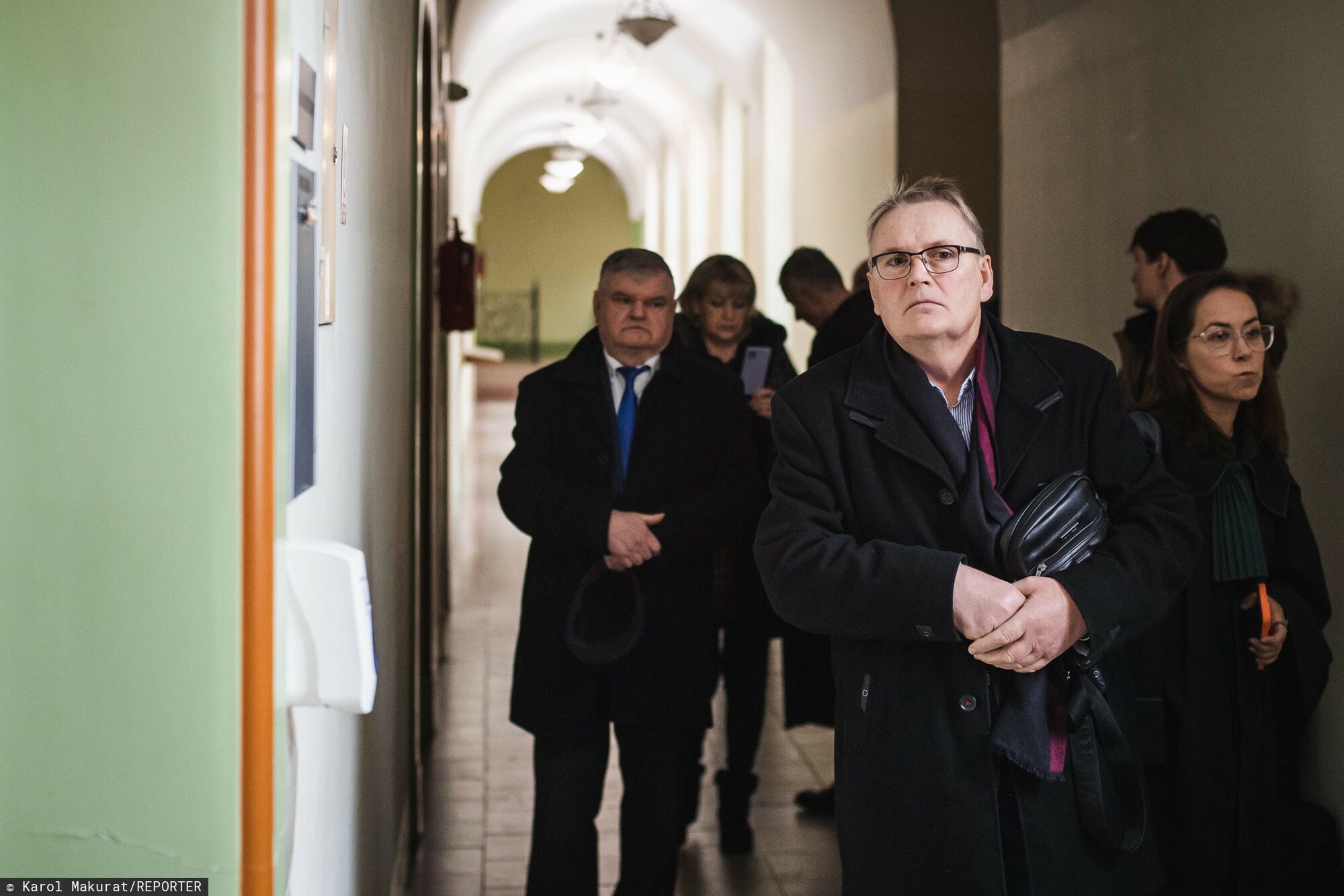 Waldemar Bonkowski w Gda?skim s?dzie
06.12.2023 Gdansk, Waldermar Bonkowski w Gdanskim Sadzie Okregowym. Kolejna sprawa za zabojstwo psa, ktory byl ciagniety za samochodem niedaleko jego posesji na Kaszubach. n/z Waldemar Bonkowski byly posel senator PIS Prawo i Sprawiedliwosc Fot. Karol Makurat/REPORTER
Karol Makurat/REPORTER