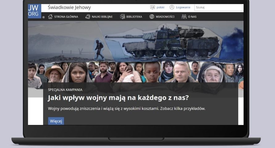 Wiara w trybie online. Witryna Świadków Jehowy przyciąga jak Onet i X