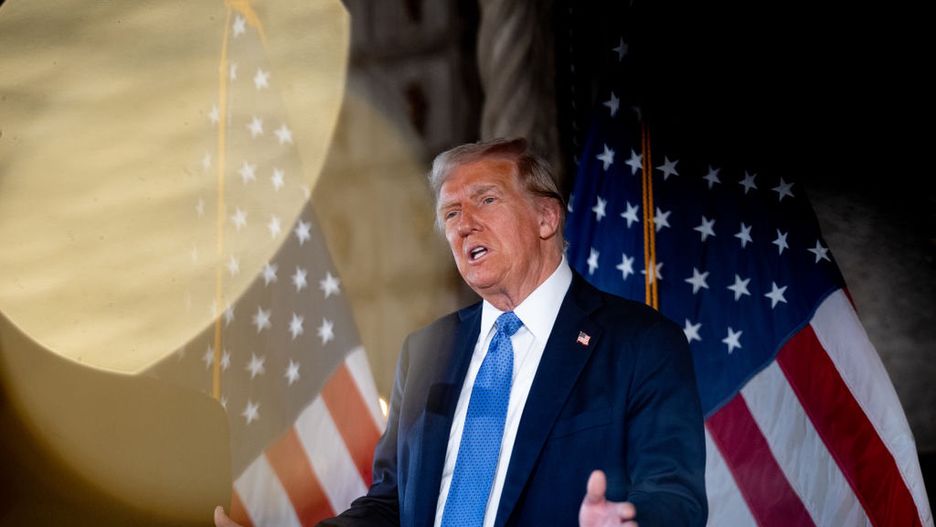 President-Elect Trump Speaks To The Press At Mar-A-Lago
PALM BEACH, FLORIDA - DECEMBER 16: U.S. President-elect Donald Trump speaks at a news conference at Trump's Mar-a-Lago resort on December 16, 2024 in Palm Beach, Florida. In a news conference that went over an hour, Trump announced that SoftBank will invest over $100 billion in projects in the United States including 100,000 artificial intelligence related jobs and then took questions on Syria, Israel, Ukraine, the economy, cabinet picks, and many other topics. (Photo by Andrew Harnik/Getty Images)
Andrew Harnik
bestof, topix