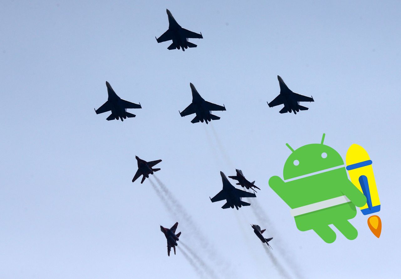 Androidy ostrzegają przed nalotem. Alert bombowy w smartfonach Ukraińców