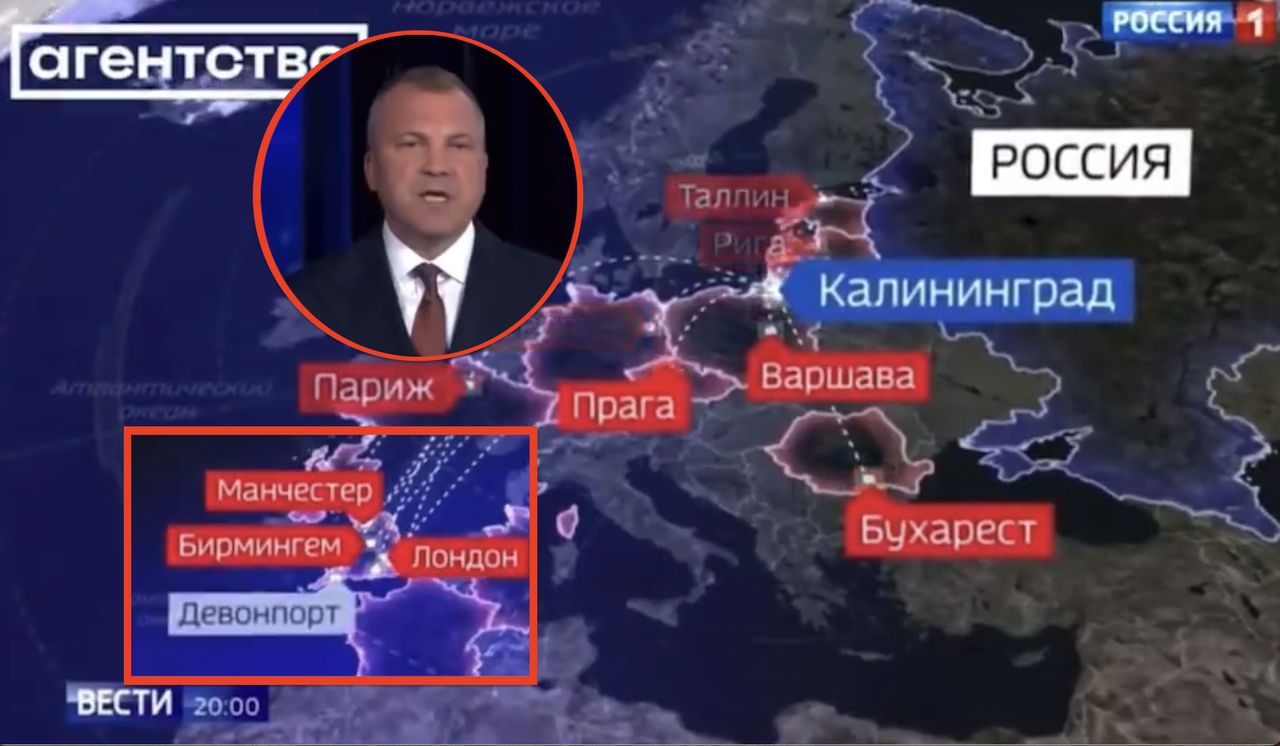 Russia’s nuclear threat: Strike map broadcast on state TV