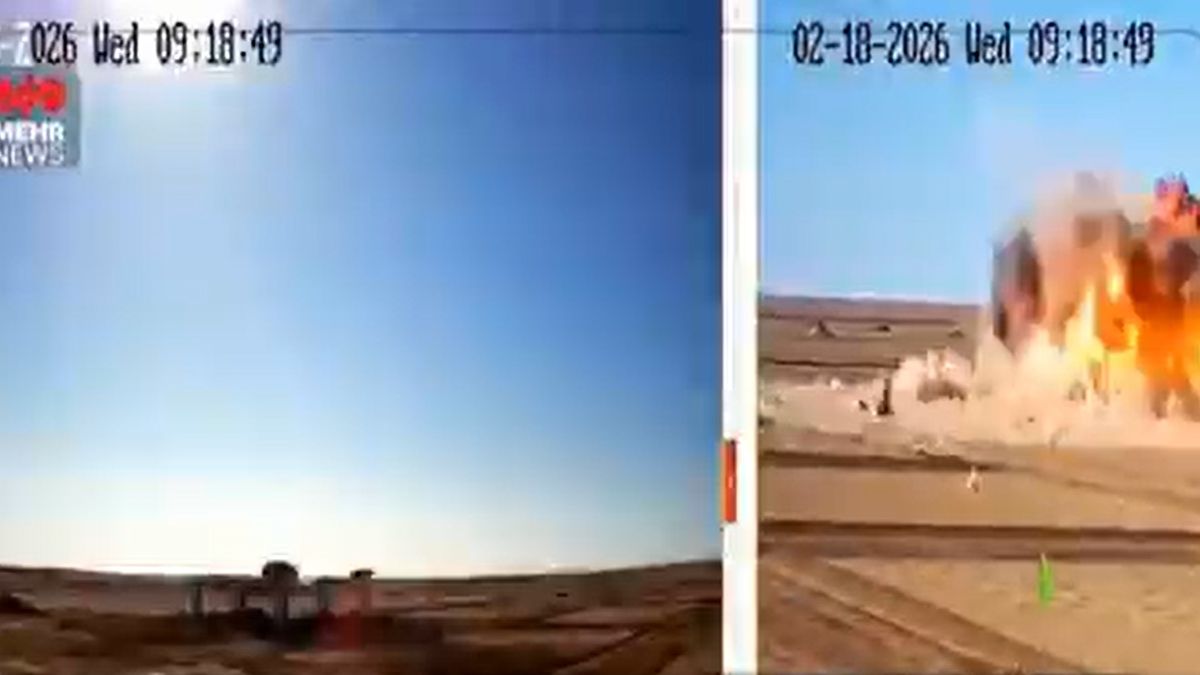 Iran przeprowadził atak rakietowy na replikę amerykańskiej bazy.