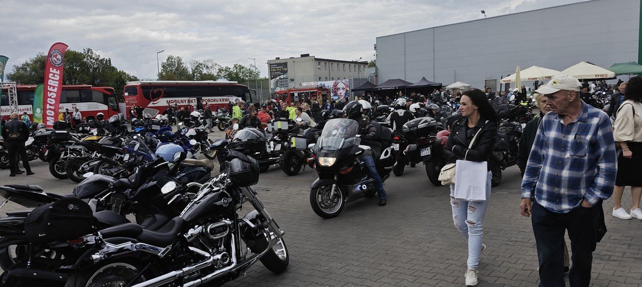 Dąbrowa Górnicza: Motoserce 2025. Zobacz, jak miasto zjednoczyło się, by ratować życie! Setki motocyklistów w akcji. ZDJĘCIA
