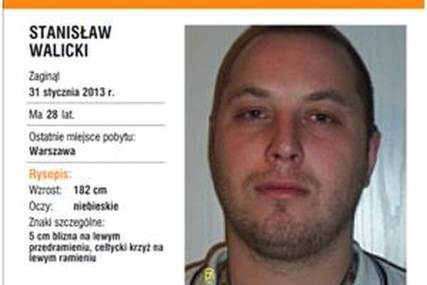 28-latek zaginął w Warszawie