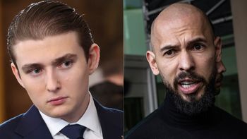 Barron Trump może mieć problemy. Wszystko przez jego powiązania z oskarżonymi o HANDEL LUDŹMI braćmi Tate