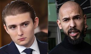 Barron Trump może mieć problemy. Wszystko przez jego powiązania z oskarżonymi o HANDEL LUDŹMI braćmi Tate