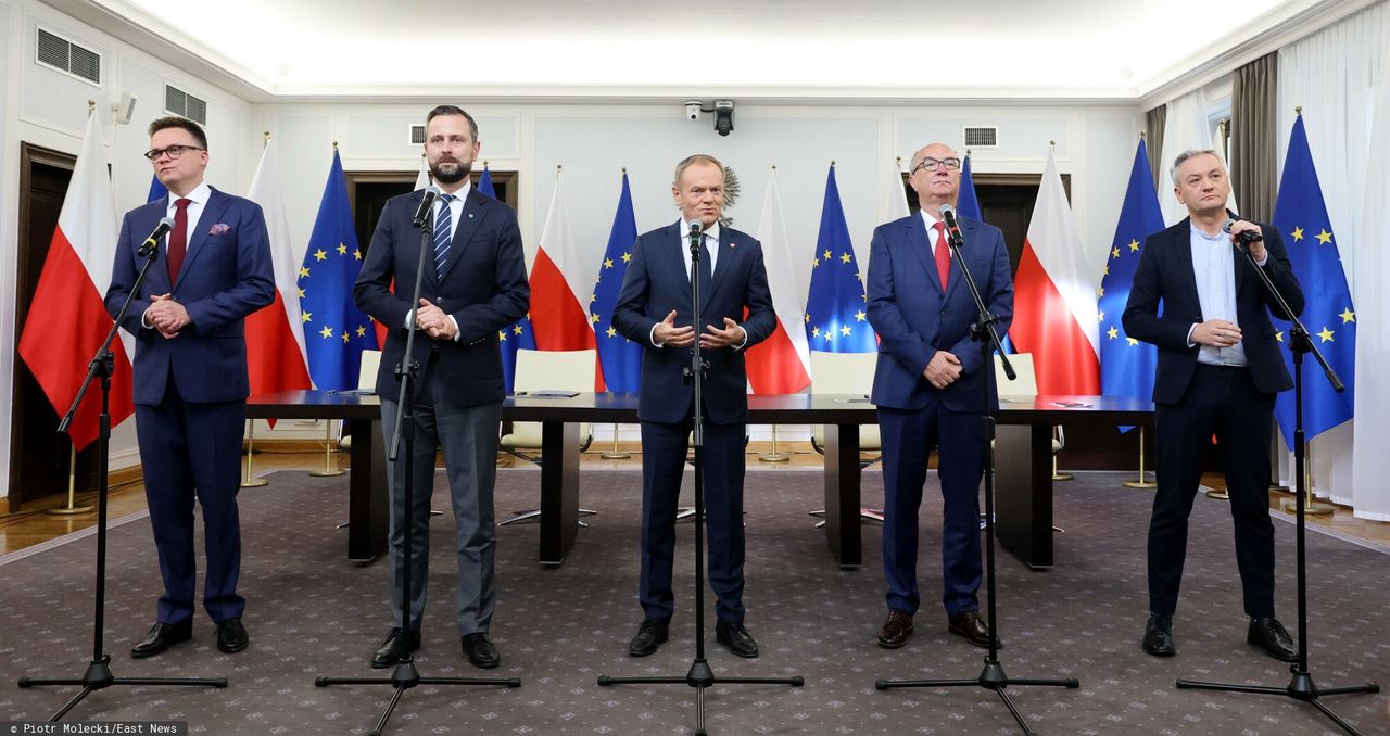 Dwa lata rządów koalicji pod wodzą Donalda Tuska. Zapytali Polaków o zdanie