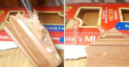 Folia w czekoladzie Magnetic z orzechami z Biedronki. Jak się tam znalazła?