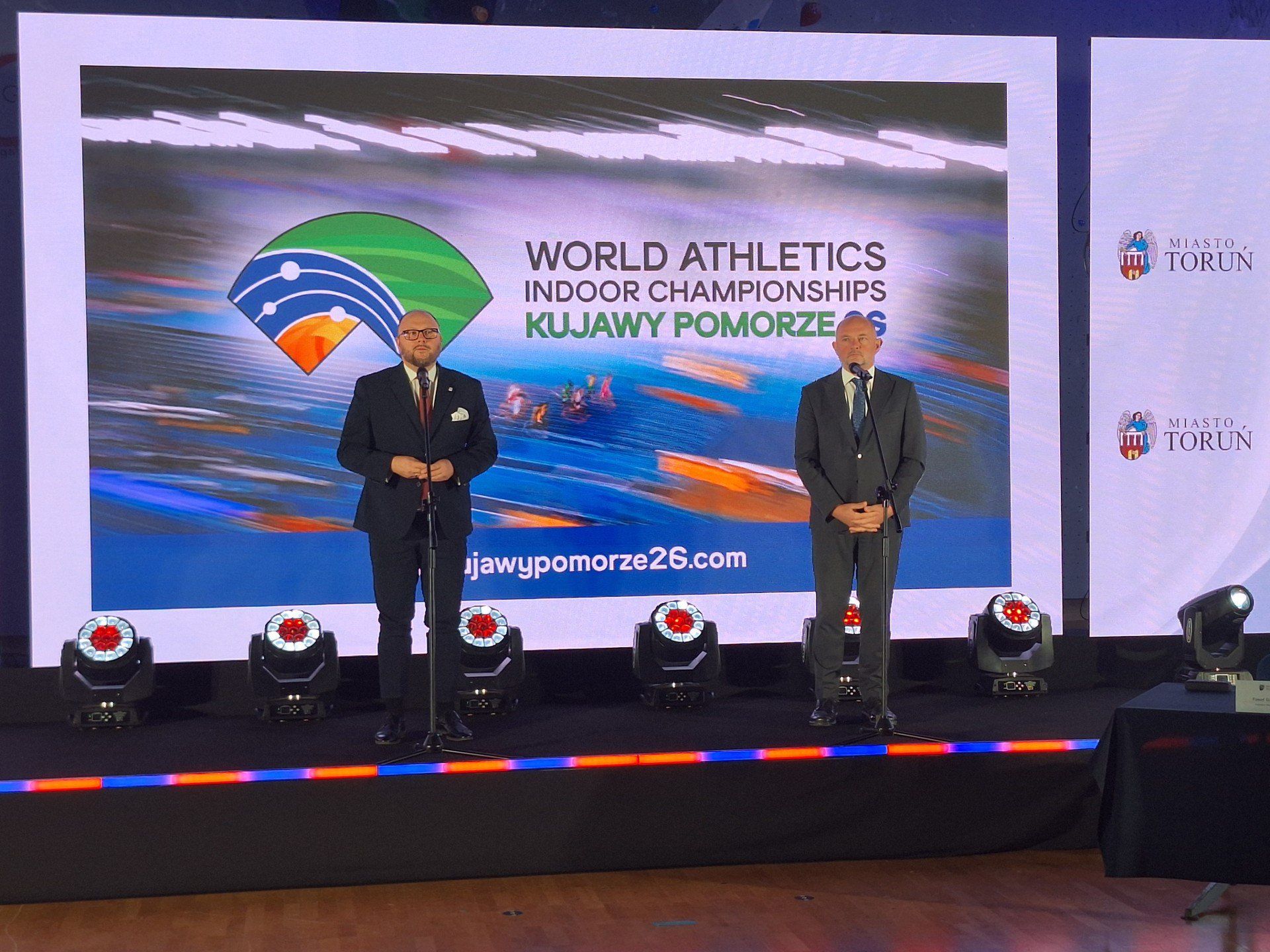 Podpisanie porozumienia w sprawie organizacji halowych mistrzostw świata w lekkiejatletyce
