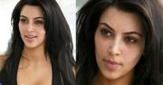 Kim Kardashian bez makijażu!