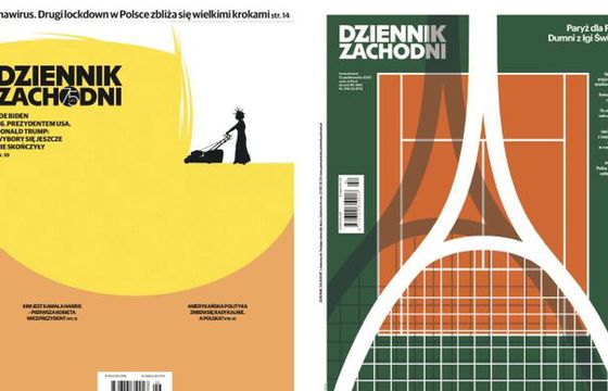 Tomasz Bocheński z nagrodami za okładki „DZ” w konkursie Best of Print News Design