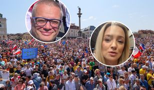 Dołączyli do protestujących. "Przypilnujmy wyborów"
