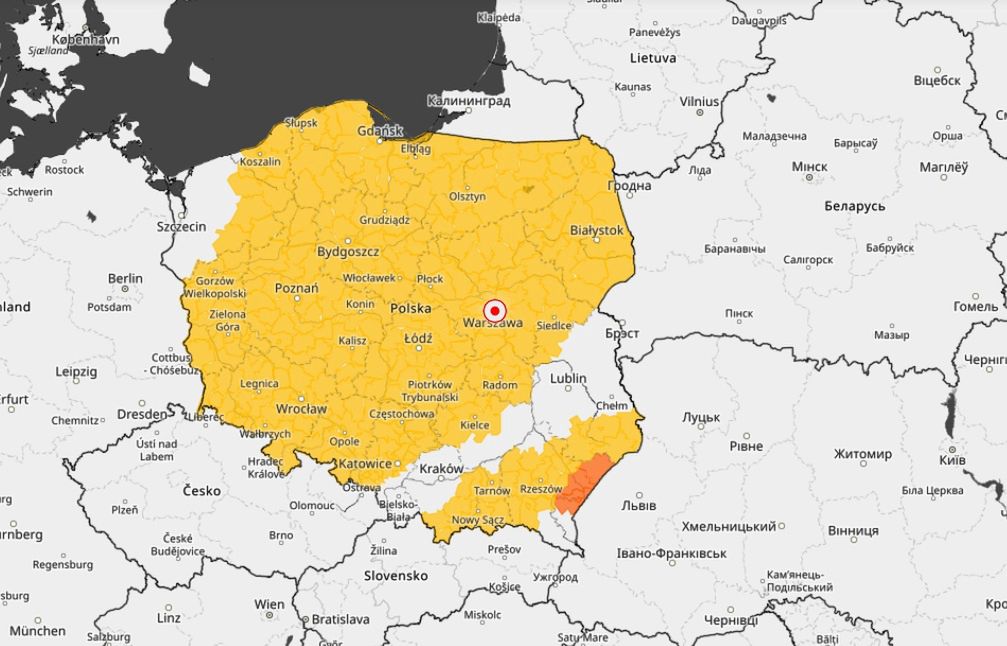 Prognoza IMGW na 6 czerwca