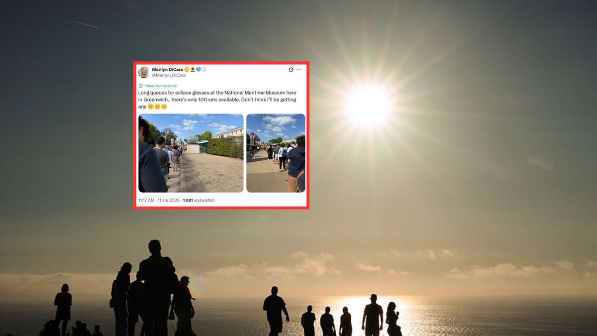 Ogromne zainteresowanie zaćmieniem Słońca na Wyspach
