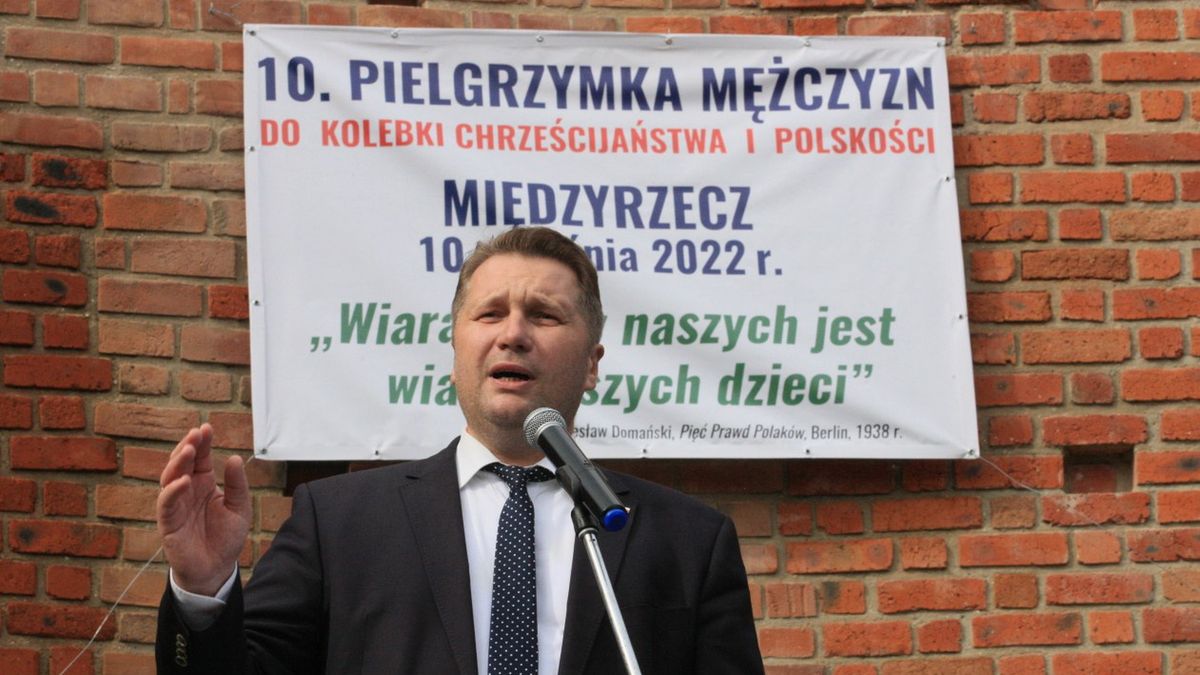 Przemysław Czarnek w Międzyrzeczu 