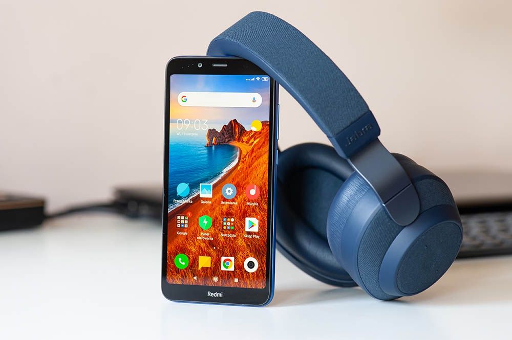 Redmi 7A - ze słuchawkami