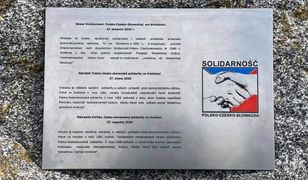 Wrocław. Nadanie nazwy skwerowi "Solidarności Polsko-Czesko-Słowackiej"