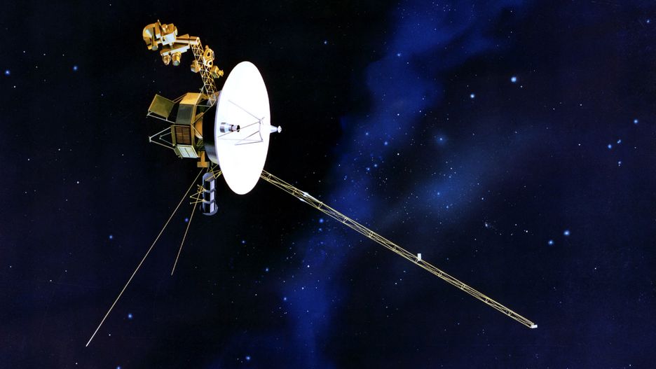 Artystyczna wizja sondy Voyager