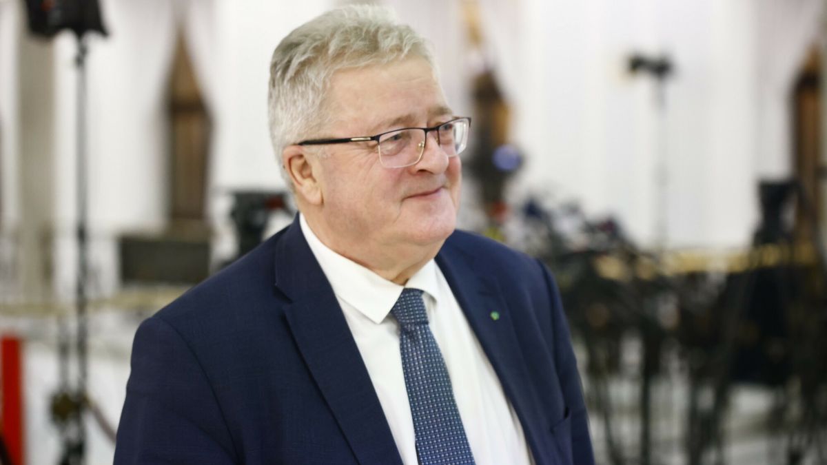 Minister rolnictwa Czesław Siekierski