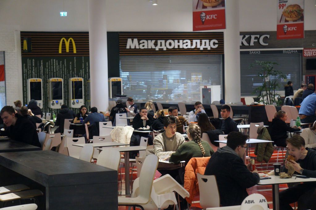 Russians grapple with inferior knockoffs as western brands exit