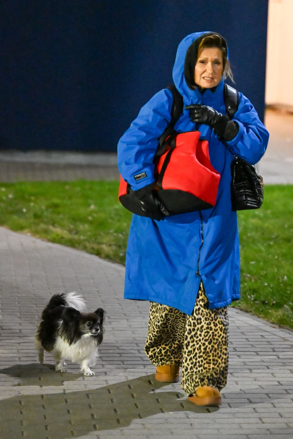 Ewa Kasprzyk i suczka Shakira