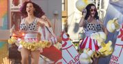 Katy w stroju z... rolek filmowych i popcornu! (FOTO)