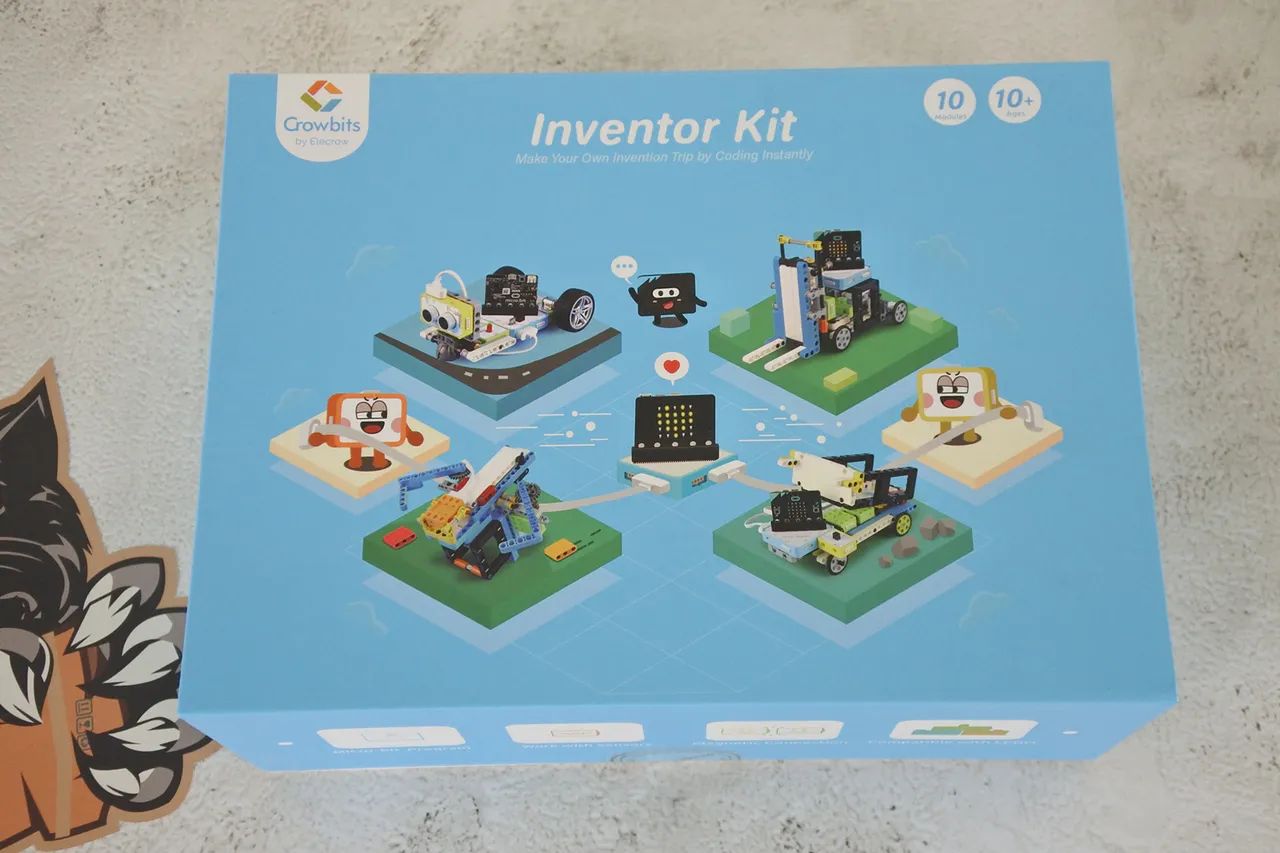 Crowbits Inventor Kit zestaw kompatybilny z płytką BBC micro:bit