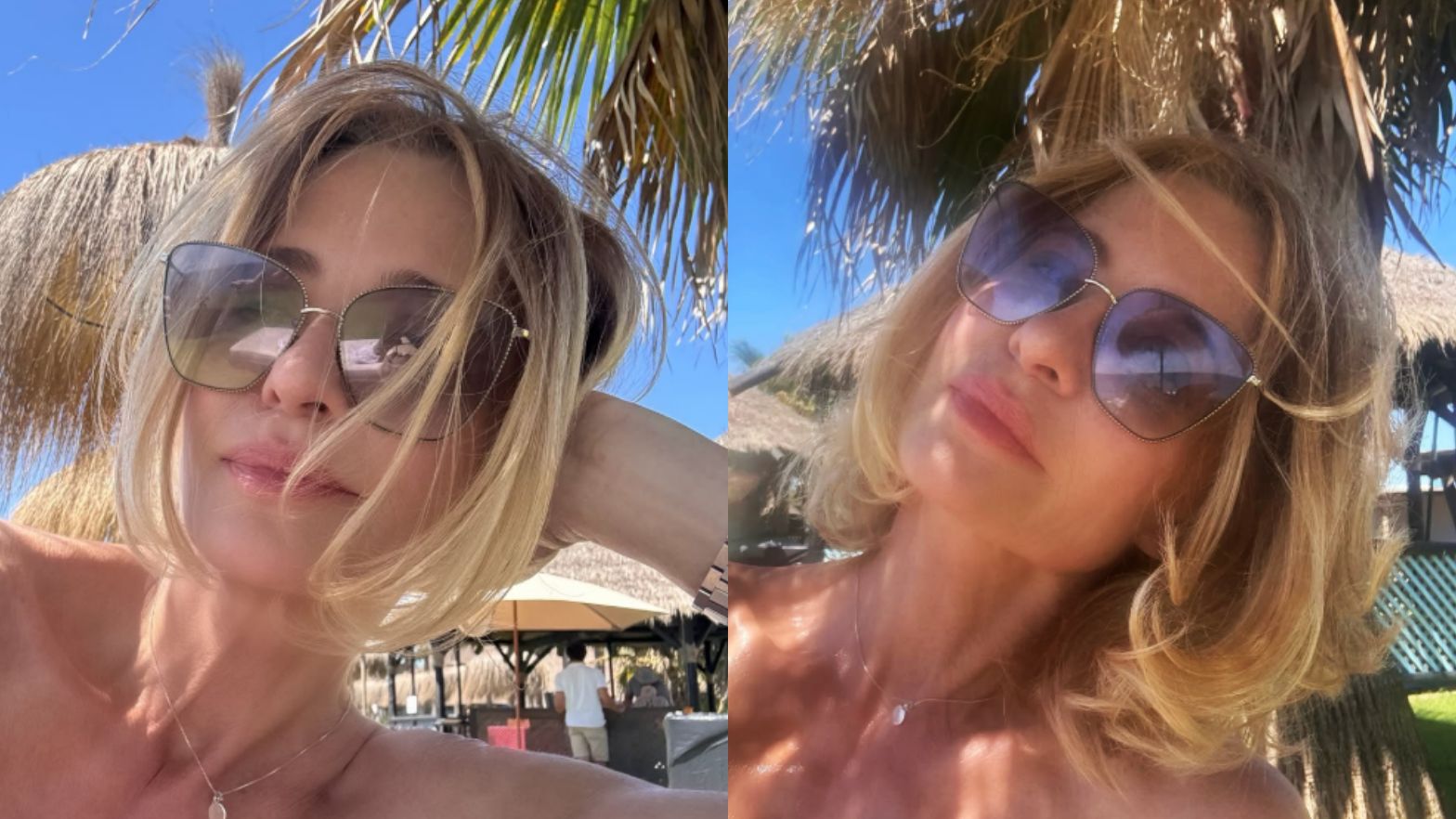 Aneta Kręglicka na wakacjach 