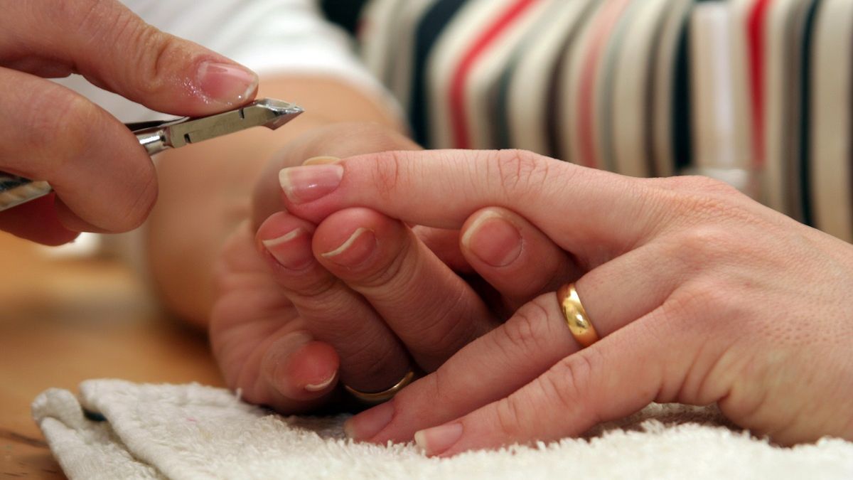 O taki manicure poproś w salonie