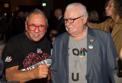 Wałęsa zapomniał o WOŚP? Kłopotliwa sytuacja przed kościołem