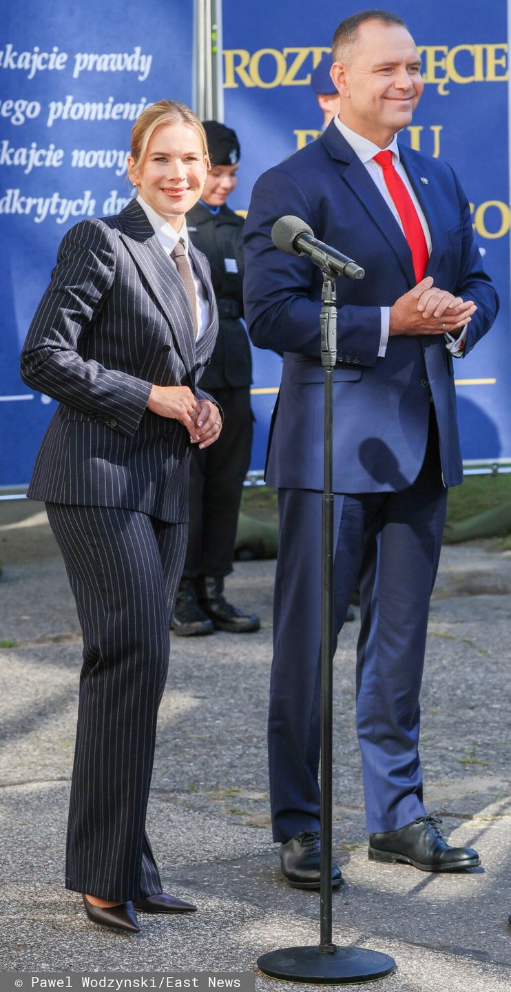 Marta Nawrocka na uroczystym rozpoczęciu roku szkolnego