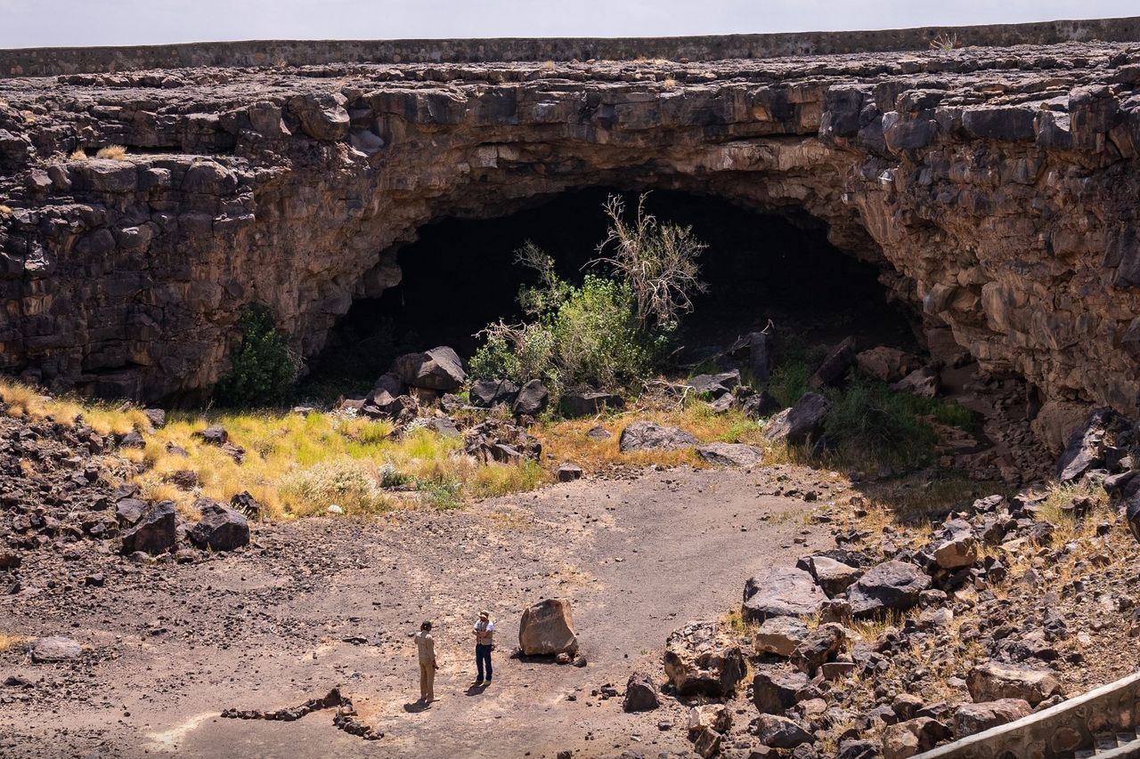 Ancient refuge unearthed: Saudi lava tunnel's 7,000-year human legacy