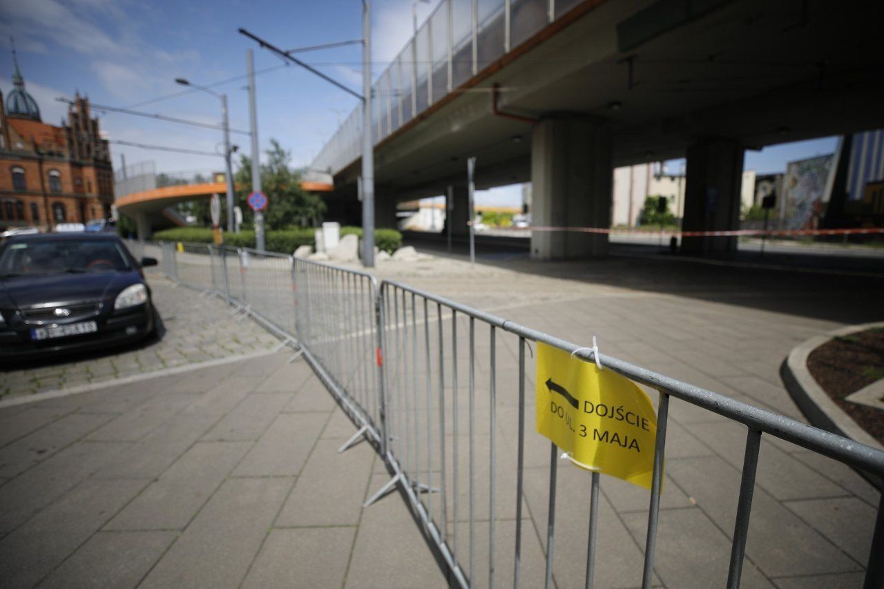 Estakada w Chorzowie jest zamknięta, teraz łatwiej będzie można dojechać w okolice rynku