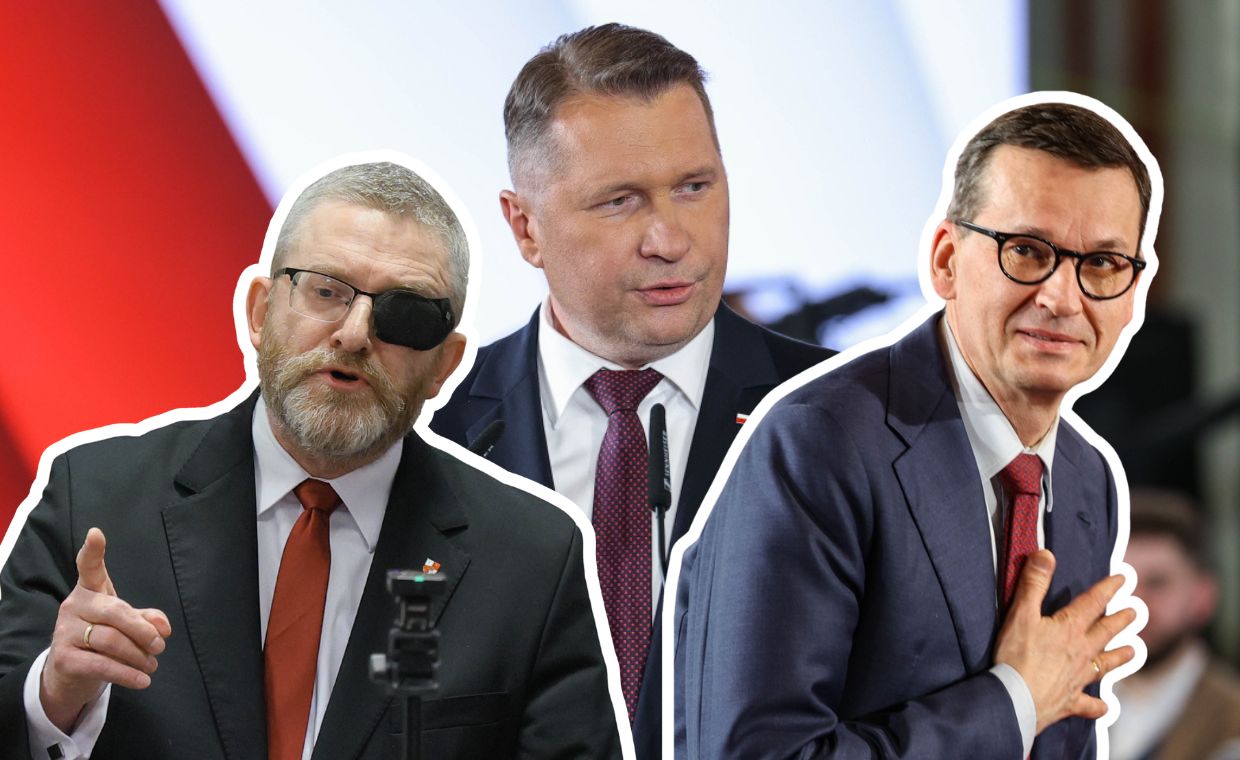 "Absolutnie". Czarnek o współpracy z Braunem i Morawieckim