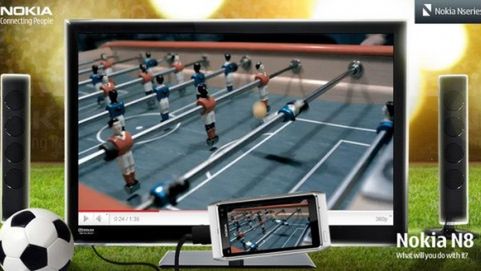 Pomysłowa reklama Nokii N8 uczy piłkarskich sztuczek [wideo] 1