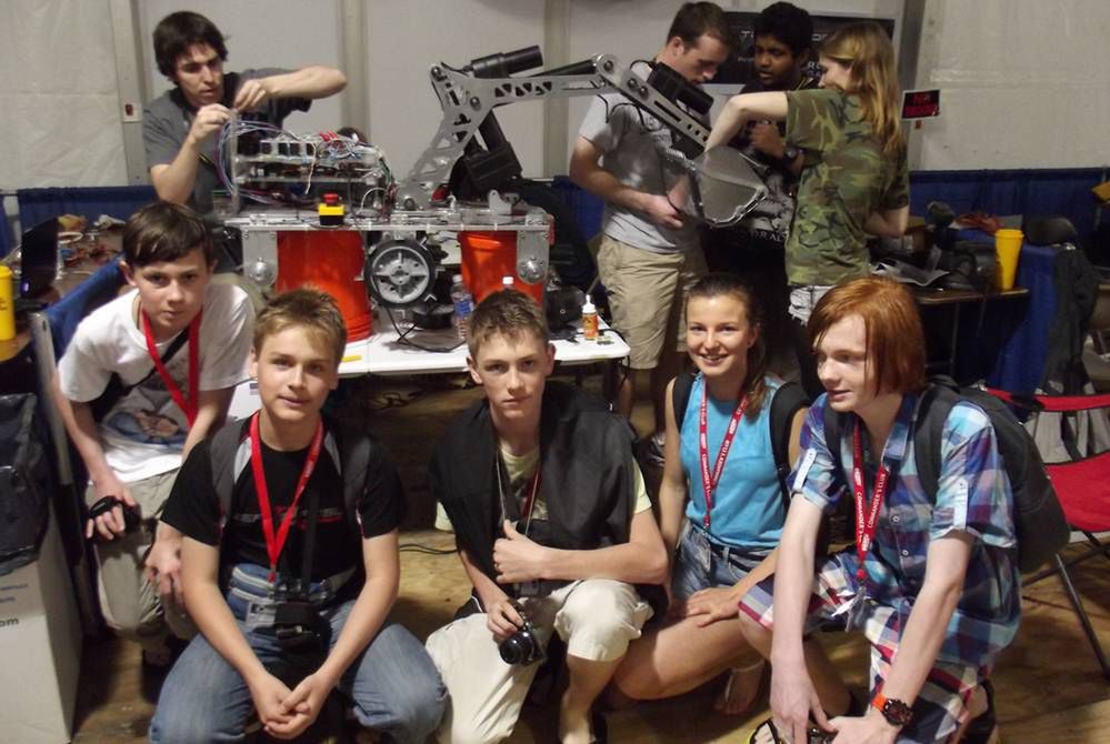 Zespół Space Team wziął udział m.in. w warsztatach robotycznych, zorganizowanych przez NASA