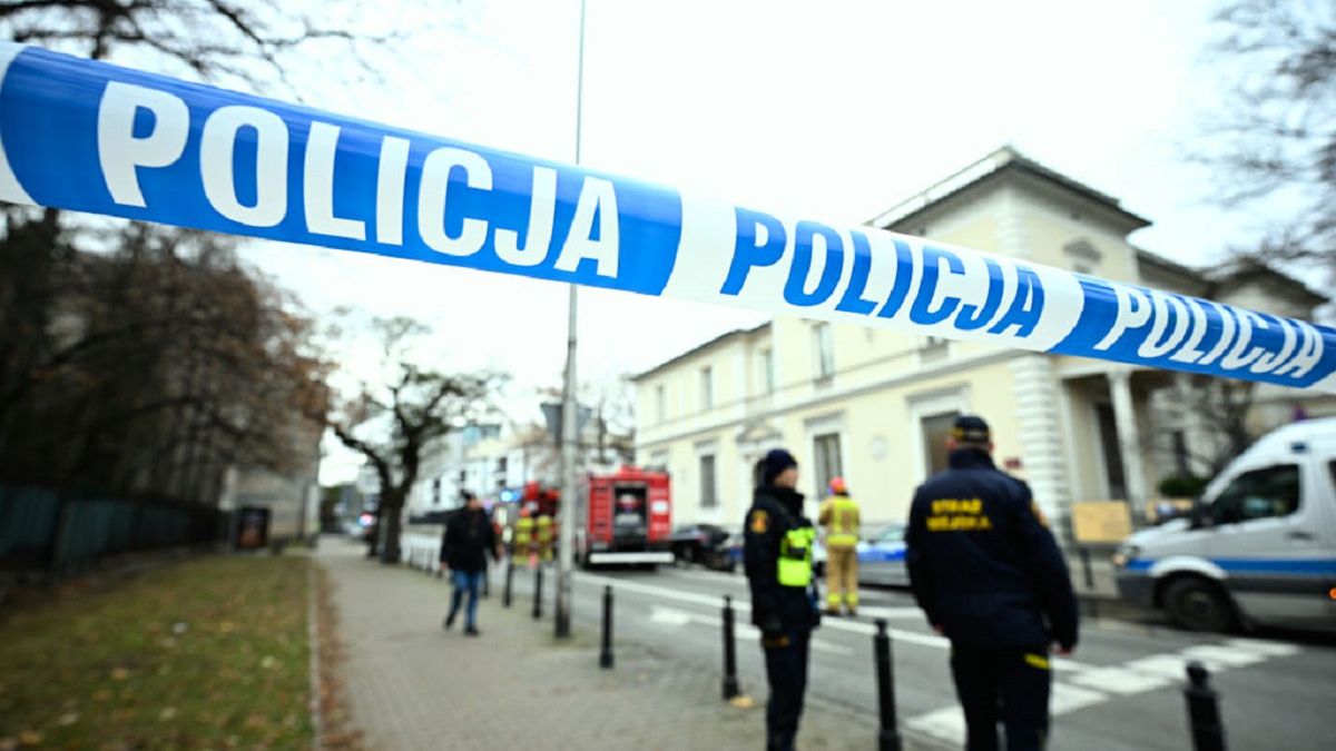 US Embassy Emergency Drill In Warsaw
Police, city guards and fire services exercise emergency drills at the US embassy in Warsaw, Poland on 06 December, 2024. Emergency services practiced a large scale fire drill at the US embassy with a fire following a mock explosion inside the compound. (Photo by Jaap Arriens/NurPhoto via Getty Images)
NurPhoto
incident command., first responders, emergency services, safety protocols, security measures, compound, fire brigade, united states, fireman, inter-agency cooperation, incident management, exercise, embassy security, emergency, evacuation procedures, fire, december 2024, police, policja, fire safety, emergency drills, fire services, crisis management, training, emergency response, training exercise, nurphoto, threat, tactical training, disaster preparedness, city guards, us, warszawa, public safety, mock explosion, polska, coordinated response, large scale, hazard simulation, jaap arriens, rescue operations