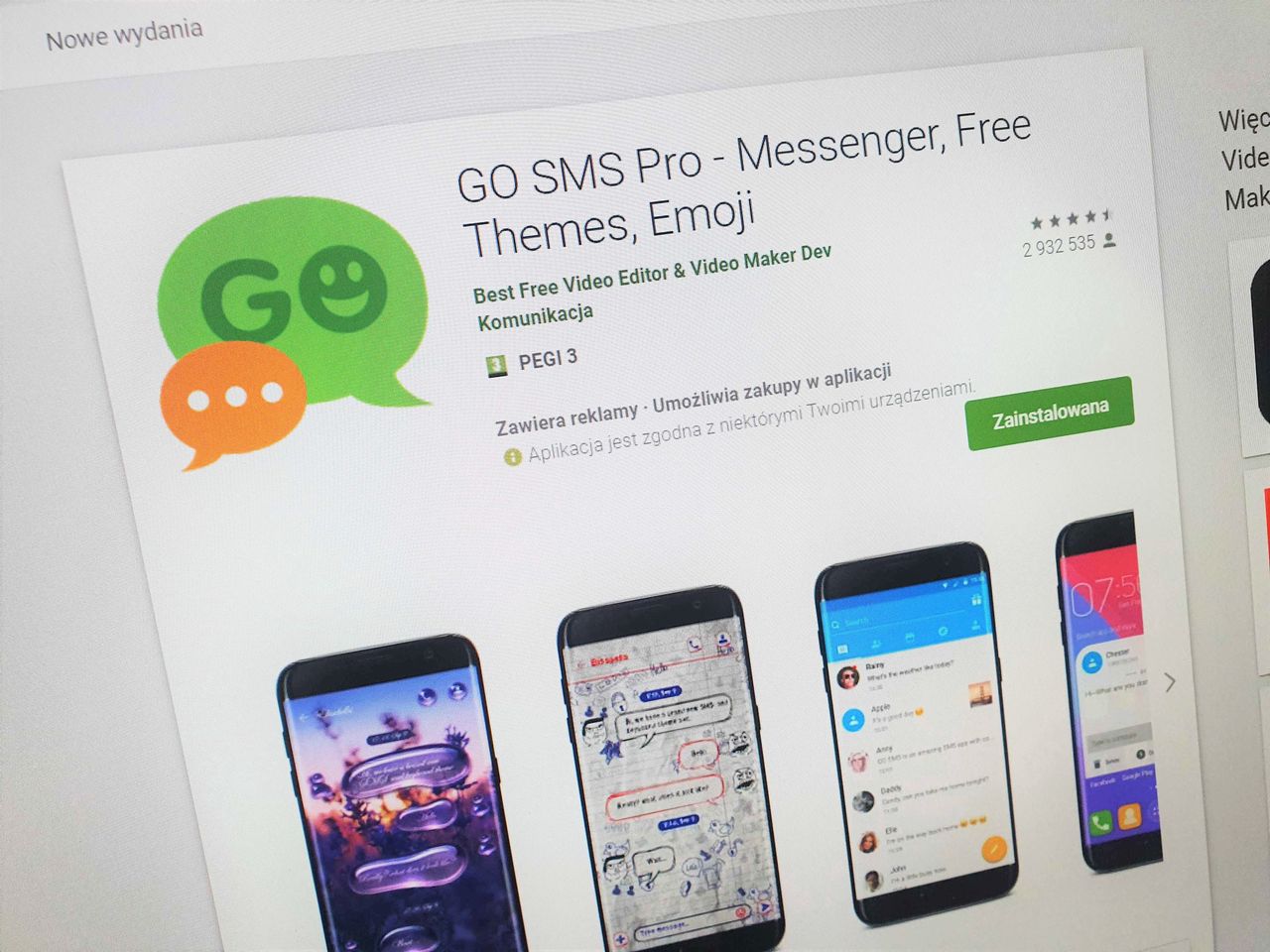 GO SMS Pro w Sklepie Play