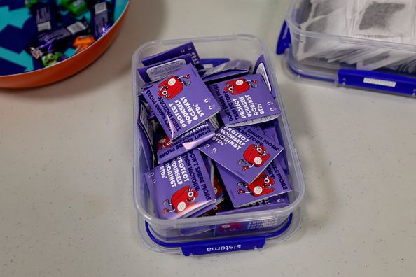 Paris 2024 Olympic Games - PreviewsPARIS, FRANCE - JULY 23: Condoms are seen inside the Athletes' Village ahead of the Paris Olympic Games on July 23, 2024 in Paris, France. (Photo by Maja Hitij/Getty Images)Maja Hitijbestof, topix