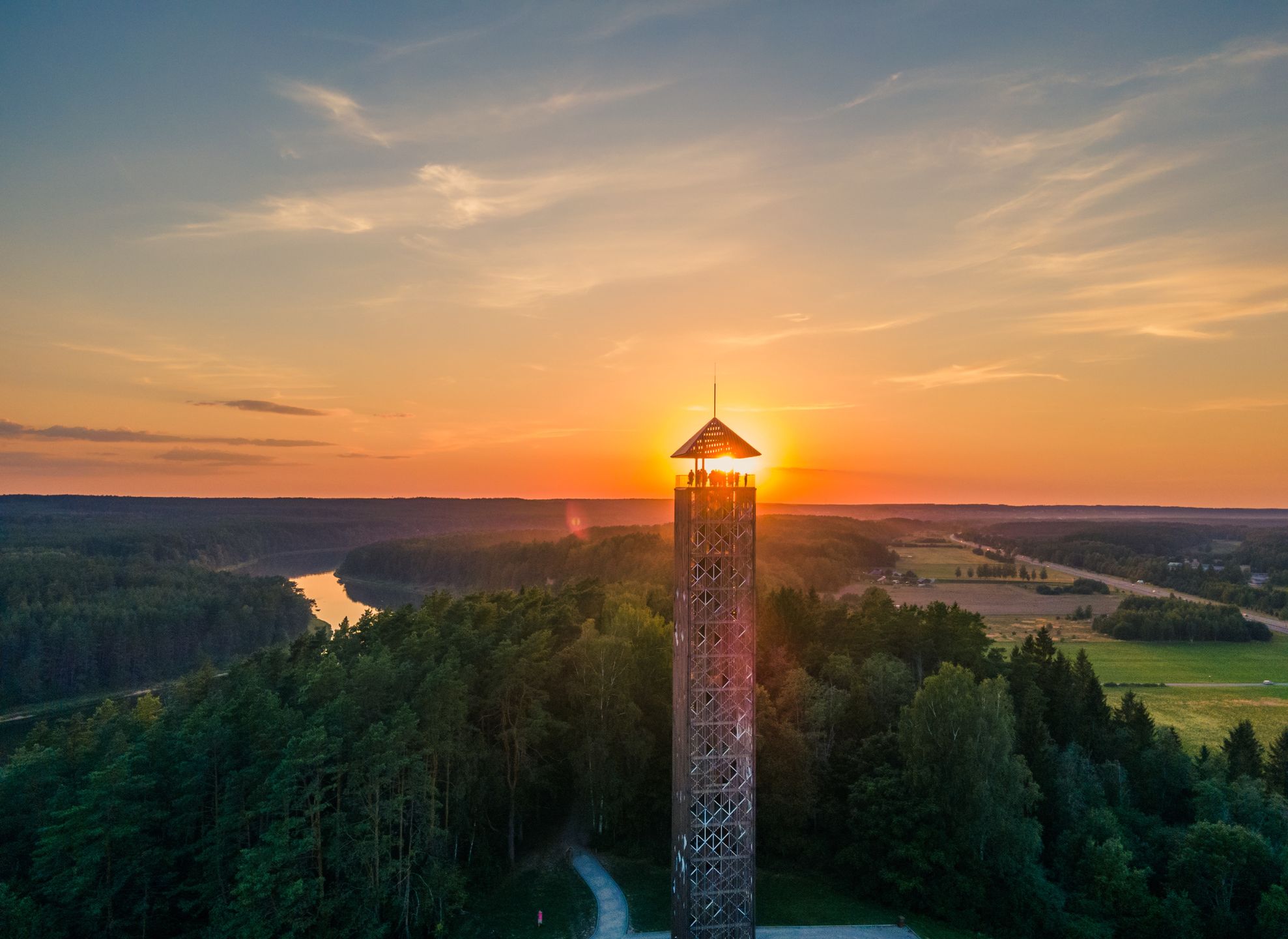 Wieża widokowa w Birsztanach