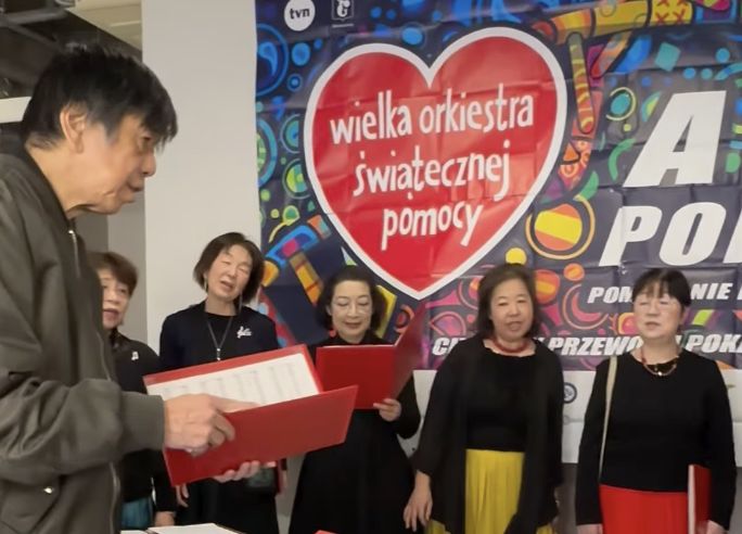 Finał WOŚP w Tokio. Rozmach imprezy zaskoczył Japończyków