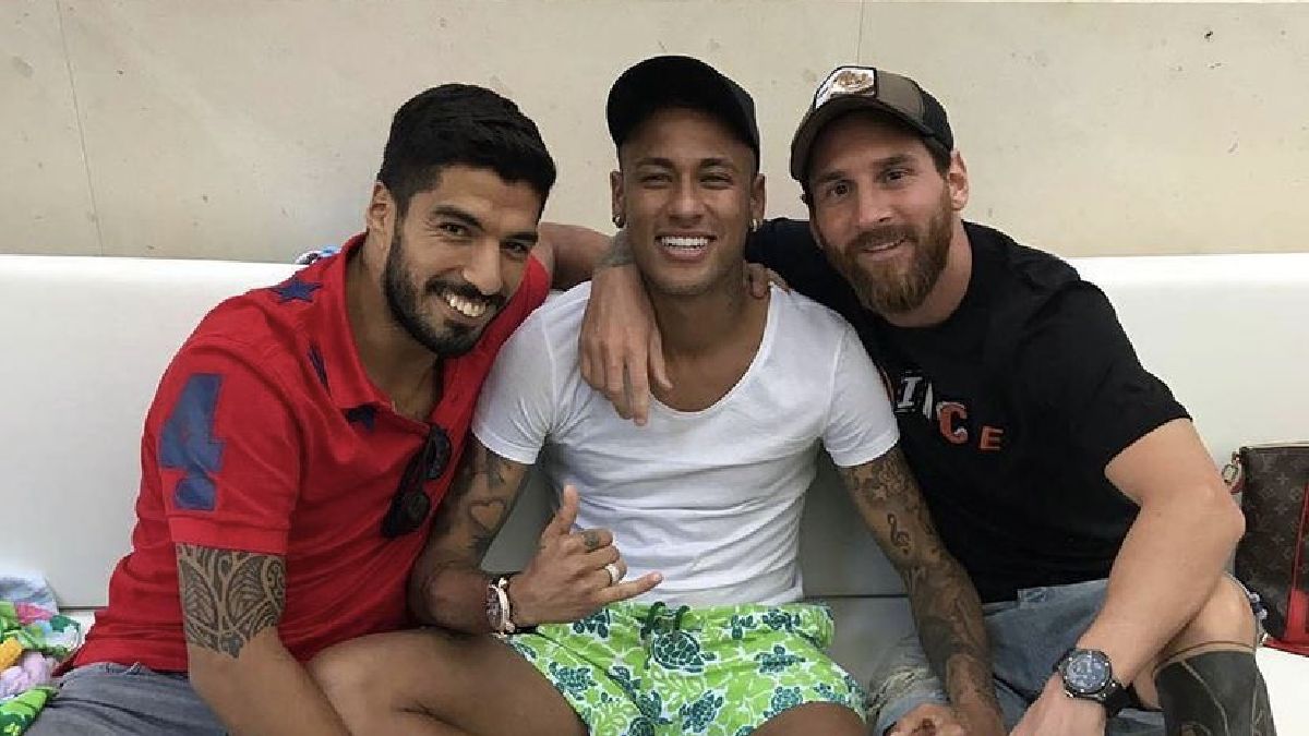 Luis Suares, Neymer Jr i Lionel Messi