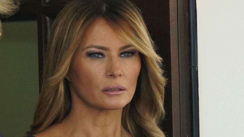Melania Trump in mourning. The post breaks hearts.