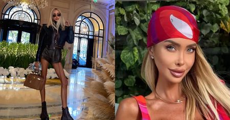 Ultraszczupła Julia Dybowska wdzięczy się w opulentnych wnętrzach w ciężkich buciorach i z kosztowną torebunią w dłoni (FOTO)